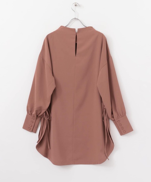 KBF+（ケービーエフプラス）の「KBF+　サイドドロストハイネックブラウス∴（シャツ/ブラウス・レディース・ブラウン系その他・ONE）」の10枚目の写真