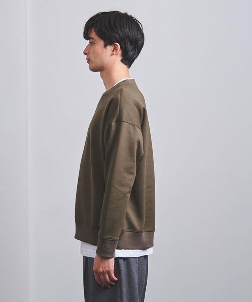 tsuki.s（ツキドットエス）の「＜tsuki.s（ツキドットエス）＞ エアジャージ クルーネック（Tシャツ/カットソー・メンズ・オフホワイト/オリーブ/ライム・S/M/L）」の17枚目の写真