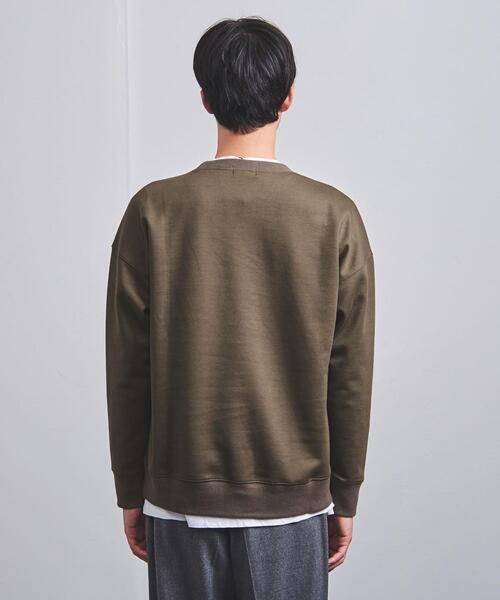 tsuki.s（ツキドットエス）の「＜tsuki.s（ツキドットエス）＞ エアジャージ クルーネック（Tシャツ/カットソー・メンズ・オフホワイト/オリーブ/ライム・S/M/L）」の10枚目の写真