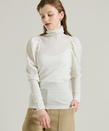 RITO | 【RITO(リト)】タックスリーブハイネックニット 0771RTW212K (Tシャツ/カットソー)