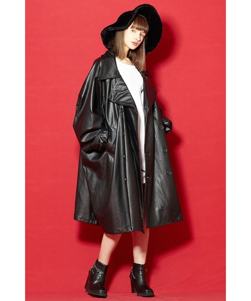 ankoROCK（アンコロック）の「レザーミラクルビッグコート（その他アウター・メンズ・A・ONE SIZE）」の5枚目の写真