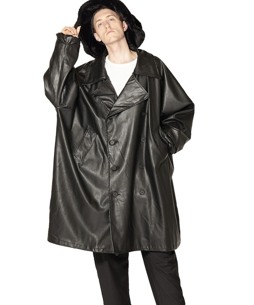 ankoROCK（アンコロック）の「レザーミラクルビッグコート（その他アウター・メンズ・A・ONE SIZE）」の10枚目の写真