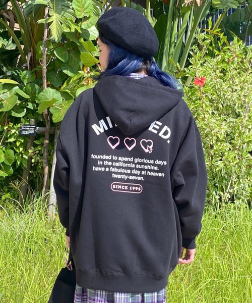 CLICK HEART BIG HOODIE