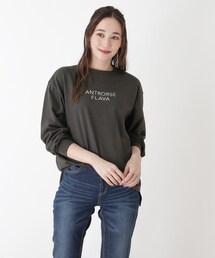 SHOO・LA・RUE | 【五明祐子さん着用商品】【M-LL/USAコットン】プリントロンTEE(Tシャツ/カットソー)