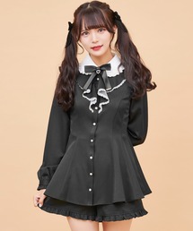 Secret Honey | ハートリボンラッフルセットアップ(セットアップ)