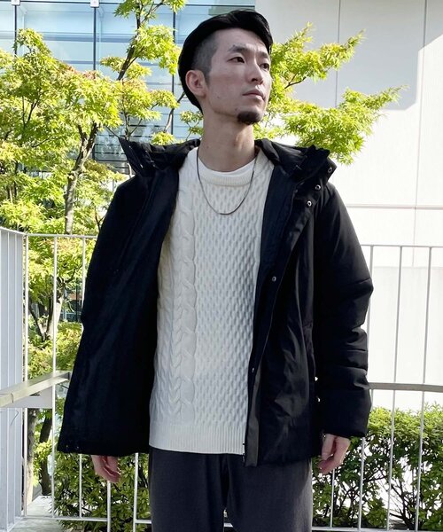 THE SHOP TK （ザ ショップ ティーケー ）の「◇フード付中綿ブルゾン