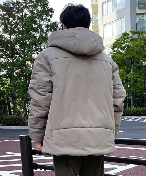 THE SHOP TK （ザ ショップ ティーケー ）の「◇フード付中綿ブルゾン 