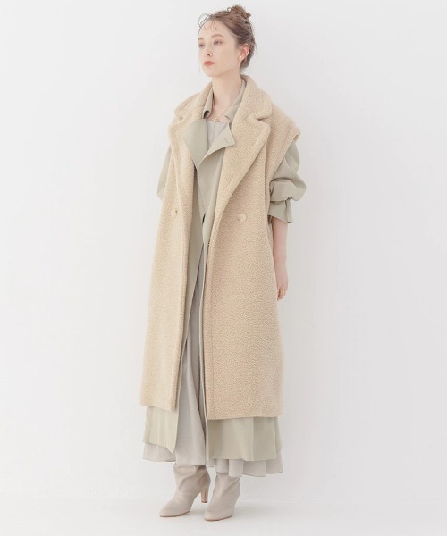 BABYLONE（バビロン）の「MAISON LENER / ボアベストコート（その他