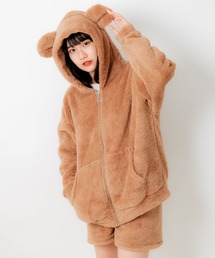 WEGO/クマパーカー