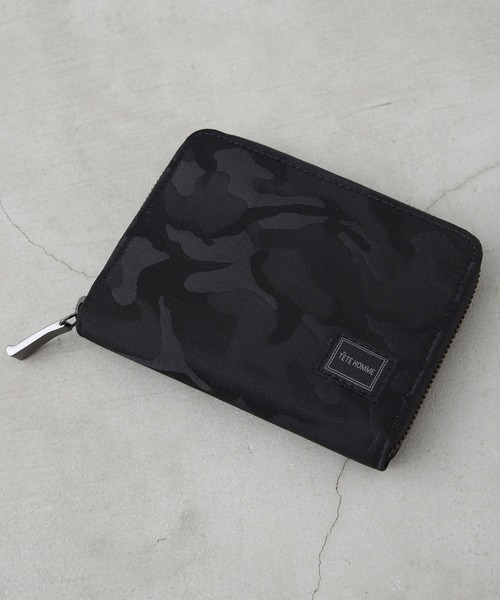 【美品】TETE HOME（テットオム）2連ウォレットチェーン　ガンメタブラック 美品】TETE HOME（テットオム）2連ウォレットチェーン ガンメタ