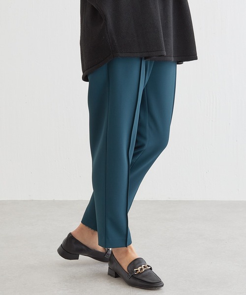 BONbazaar（ボンバザール）の「《定番・神パンツ》ピンタックテーパードパンツ（その他パンツ・レディース・ブラック/ピンク/ダークグリーン・FREE）」の3枚目の写真