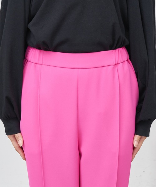 BONbazaar（ボンバザール）の「《定番・神パンツ》ピンタックテーパードパンツ（その他パンツ・レディース・ブラック/ピンク/ダークグリーン・FREE）」の9枚目の写真