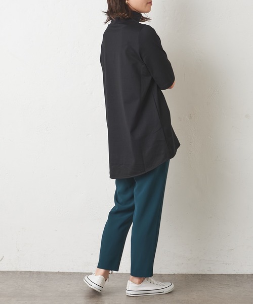 BONbazaar（ボンバザール）の「《定番・神パンツ》ピンタックテーパードパンツ（その他パンツ・レディース・ブラック/ピンク/ダークグリーン・FREE）」の7枚目の写真