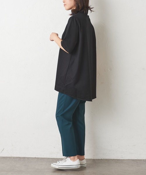 BONbazaar（ボンバザール）の「《定番・神パンツ》ピンタックテーパードパンツ（その他パンツ・レディース・ブラック/ピンク/ダークグリーン・FREE）」の11枚目の写真