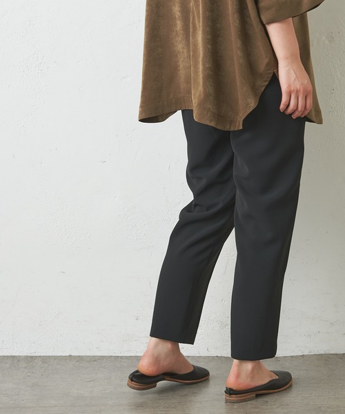 BONbazaar（ボンバザール）の「《定番・神パンツ》ピンタックテーパードパンツ（その他パンツ・レディース・ブラック/ピンク/ダークグリーン・FREE）」の20枚目の写真