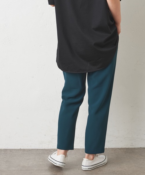 BONbazaar（ボンバザール）の「《定番・神パンツ》ピンタックテーパードパンツ（その他パンツ・レディース・ブラック/ピンク/ダークグリーン・FREE）」の16枚目の写真