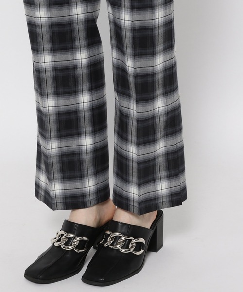 PAGEBOY（ページボーイ）の「オンブレチェックタックパンツ（その他パンツ・レディース・ブラック/オフホワイト・FREE）」の21枚目の写真