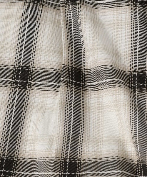 PAGEBOY（ページボーイ）の「オンブレチェックタックパンツ（その他パンツ・レディース・ブラック/オフホワイト・FREE）」の12枚目の写真