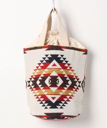 チャイハネ | 【チャイハネ】オルテガ柄巾着バケツバッグ(トートバッグ)