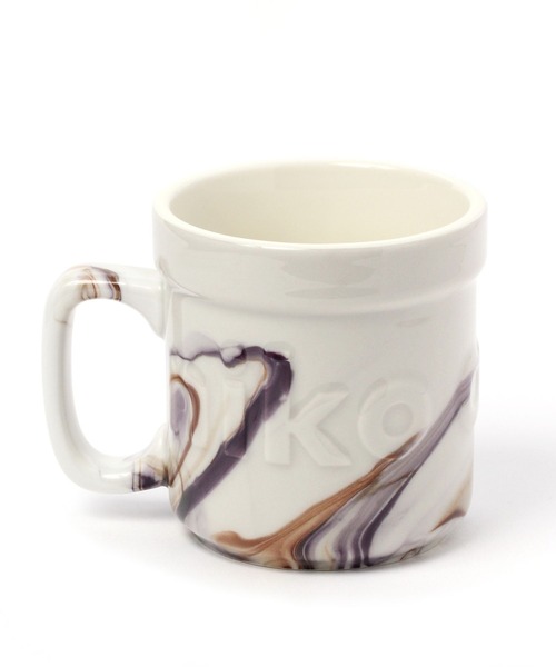 niko and...（ニコアンド）の「オリジナルマーブルニコロゴマグカップ/容量300ml（グラス/マグカップ/タンブラー・レディース・その他1/ブルー/パープル・0）」の2枚目の写真