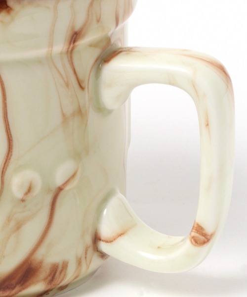 niko and...（ニコアンド）の「オリジナルマーブルニコロゴマグカップ/容量300ml（グラス/マグカップ/タンブラー・レディース・その他1/ブルー/パープル・0）」の4枚目の写真