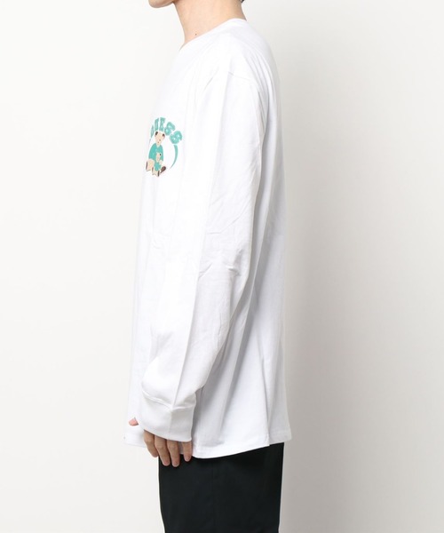 GUESS ORIGINALS（ゲスオリジナルズ）の「GuessOriginals/ゲスオリジナルス/ベアーロングスリーブTシャツ/BearPhillip L/S TE-Shirts（Tシャツ/カットソー・メンズ・ブラック/ホワイト・MEDIUM/LARGE/SMALL）」の12枚目の写真