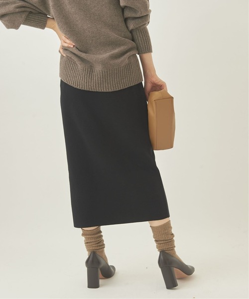 plage（プラージュ）の「ミラノリブスカート2◆（スカート・レディース・ブラック・38/36）」の9枚目の写真