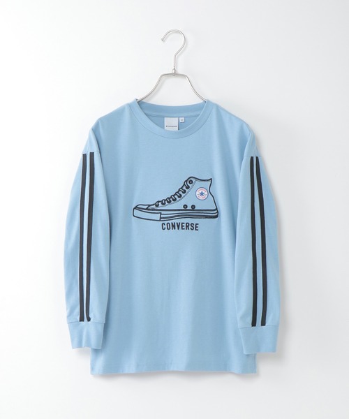 キッズ Converse コンバース 厚盛刺繍ロンt 130 160cm Tシャツ カットソー Ikka イッカ のファッション通販 Zozotown