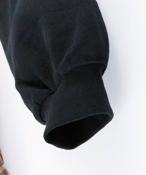 BRANSHES(ブランシェス)の「チェック柄ドッキングワンピース(ワンピース・キッズ・ブラック/ベージュ・90/100/110/120/130/140/150)」の7枚目の写真