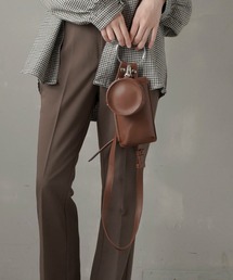 SPINNS | フェイクレザー リングデザインミニショルダーバッグ(ショルダーバッグ)