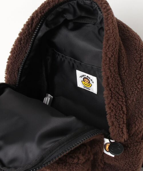 BABY MILO STORE（ベイビーマイロストア）の「BABY MILO FAUX FUR BACKPACK（バックパック/リュック・メンズ・ブラウン・FREE）」の6枚目の写真