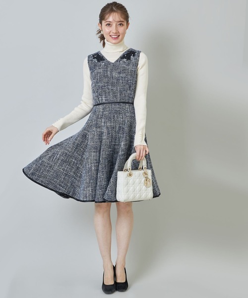 tocco closet（トッコ クローゼット）の「パールビジュー付き