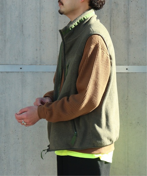 RELAXFIT(リラックスフィット)の「【RELAXFIT / リラックスフィット 】WISM 別注 WAFFLE HOUSE(Tシャツ/カットソー・メンズ・カーキ/ブラック・FREE)」の11枚目の写真