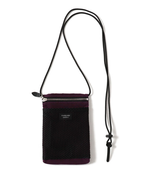 STANDARD SUPPLY(スタンダードサプライ)の「STANDARD SUPPLY × BEAMS / 別注 SLING PURSE M(ショルダーバッグ・メンズ・ブラック/パープル/ピンク/ターコイズブルー/イエロー/ライトカーキ・ONE SIZE)」の10枚目の写真