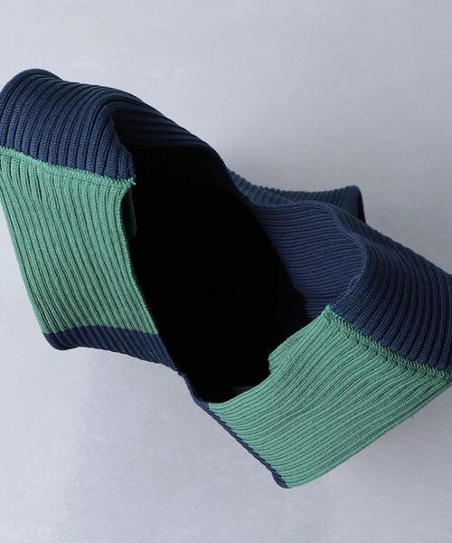 CFCL（シーエフシーエル）の「＜CFCL（シーエフシーエル）＞NOTCHED リブニット バッグ ■■■（トートバッグ・レディース・ブラック/ネイビー/クリーム・FREE）」の12枚目の写真