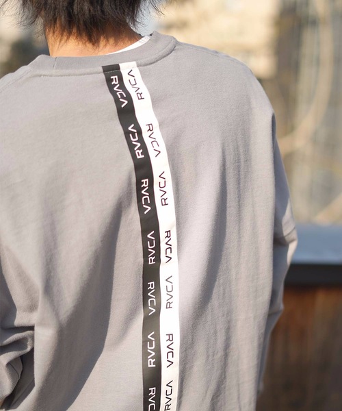 RVCA(ルーカ)の「RVCA メンズ CHAINMAIL POCKET LT ロングスリーブTシャツ【2022年春夏モデル】/ルーカ長袖ロンT(Tシャツ/カットソー・メンズ・ホワイト/ブラック/グレー/サンドベージュ・SMALL/MEDIUM/LARGE)」の12枚目の写真