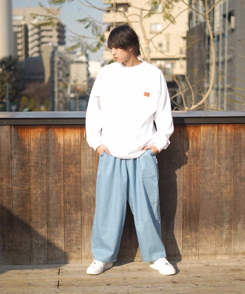 RVCA(ルーカ)の「RVCA メンズ CHAINMAIL POCKET LT ロングスリーブTシャツ【2022年春夏モデル】/ルーカ長袖ロンT(Tシャツ/カットソー・メンズ・ホワイト/ブラック/グレー/サンドベージュ・SMALL/MEDIUM/LARGE)」の13枚目の写真