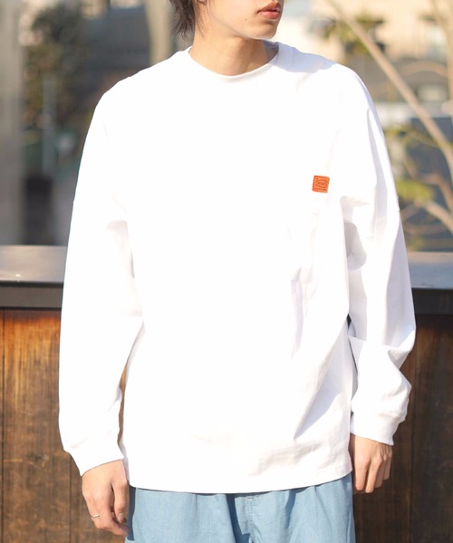 RVCA(ルーカ)の「RVCA メンズ CHAINMAIL POCKET LT ロングスリーブTシャツ【2022年春夏モデル】/ルーカ長袖ロンT(Tシャツ/カットソー・メンズ・ホワイト/ブラック/グレー/サンドベージュ・SMALL/MEDIUM/LARGE)」の16枚目の写真