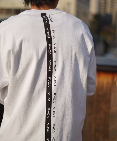 RVCA(ルーカ)の「RVCA メンズ CHAINMAIL POCKET LT ロングスリーブTシャツ【2022年春夏モデル】/ルーカ長袖ロンT(Tシャツ/カットソー・メンズ・ホワイト/ブラック/グレー/サンドベージュ・SMALL/MEDIUM/LARGE)」の20枚目の写真