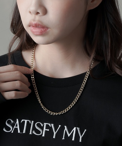 SPINNS(スピンズ)の「50cm 細チェーンネックレス(ネックレス・レディース・シルバー/ゴールド・ONESIZE)」の10枚目の写真