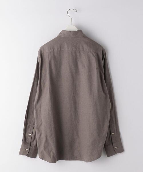 UNITED ARROWS LTD. OUTLET(ユナイテッドアローズアウトレット)の「<A DAY IN THE LIFE>メランジ フラノ カッタウェイ(シャツ/ブラウス・メンズ・モカ/ネイビー/ホワイト/ライトグレー・S/L/M)」の13枚目の写真