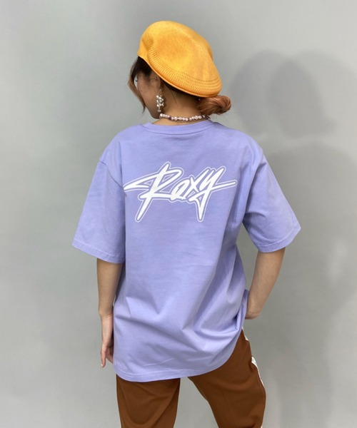 セール Roxy ロキシー ビッグシルエット バックプリントロゴtシャツ Rst Tシャツ カットソー Roxy ロキシー のファッション通販 Zozotown