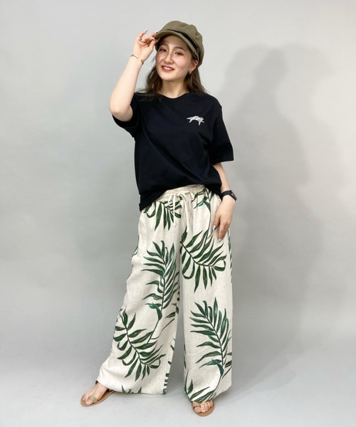 ROXY(ロキシー)の「ROXY/ロキシー ビッグシルエット バックプリントロゴTシャツ RST221099(Tシャツ/カットソー・レディース・ブラック/パープル/ホワイト/ピンク・L/M)」の21枚目の写真
