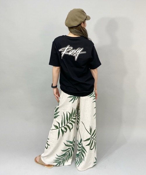ROXY(ロキシー)の「ROXY/ロキシー ビッグシルエット バックプリントロゴTシャツ RST221099(Tシャツ/カットソー・レディース・ブラック/パープル/ホワイト/ピンク・L/M)」の22枚目の写真