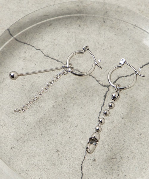 WEGO(ウィゴー)の「WEGO/デザインモチーフSETピアス(ピアス(両耳用)・メンズ・その他1/その他2/その他3/その他4/その他5/その他6/その他7/その他8・FREE)」の1枚目の写真