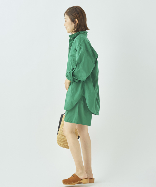 plage(プラージュ)の「ピースダイバイオショートパンツ◆(その他パンツ・レディース・グリーン/ベージュ・38/36)」の5枚目の写真