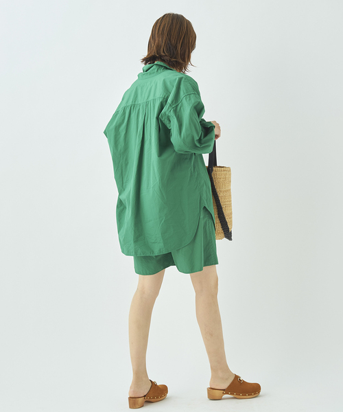 plage(プラージュ)の「ピースダイバイオショートパンツ◆(その他パンツ・レディース・グリーン/ベージュ・38/36)」の6枚目の写真
