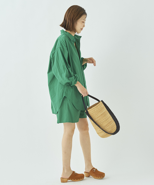 plage(プラージュ)の「ピースダイバイオショートパンツ◆(その他パンツ・レディース・グリーン/ベージュ・38/36)」の10枚目の写真