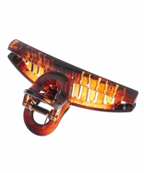 a.v.v（アーヴェヴェ）の「バンスクリップ（バレッタ/ヘアクリップ・レディース・ベージュ/ブラウン・38）」の4枚目の写真