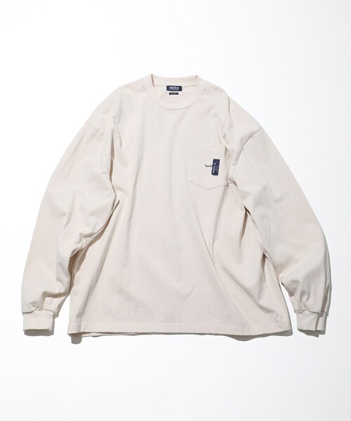 NAUTICA（ノーティカ）の「NAUTICA/ノーティカ “TOO HEAVY” L/S  Pocket Tee（Tシャツ/カットソー・メンズ・ホワイト/ライトグレー/ブラック/ネイビー/グリーン/ベージュ・MEDIUM/LARGE/X-LARGE/XX-LARGE）」の8枚目の写真